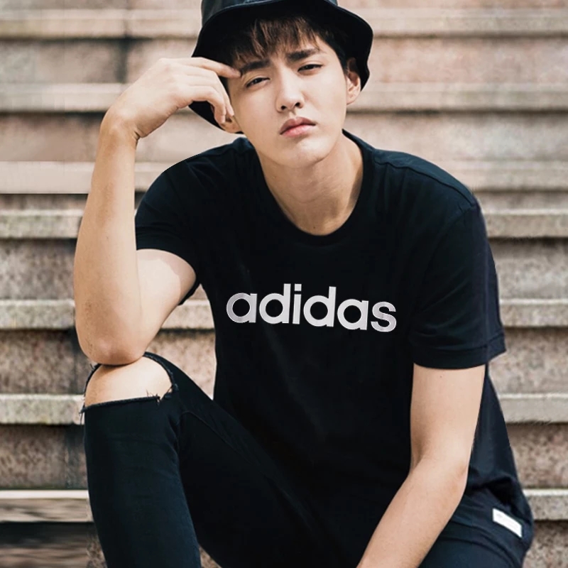 45 阿迪达斯 Adidas 专柜同步品质！！ 阿迪达斯休闲运动短袖