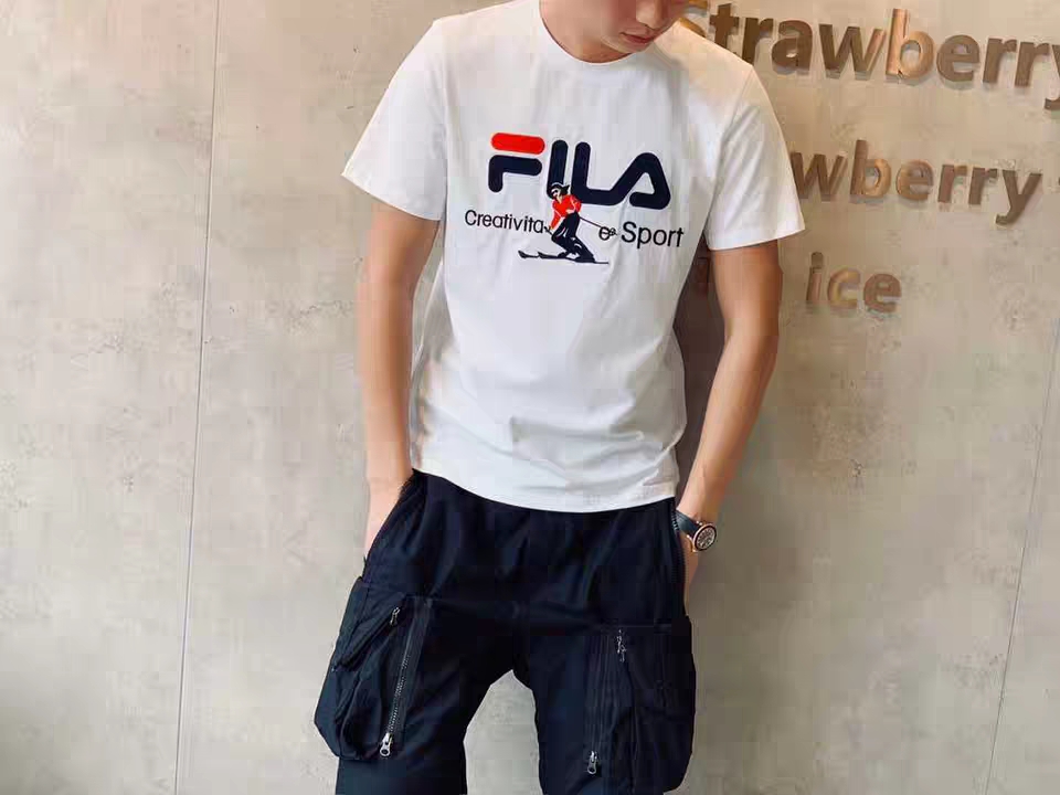 65 斐乐/FILA2019韩国柜子爆款各路潮咖人手必备多件的极品好货短袖！