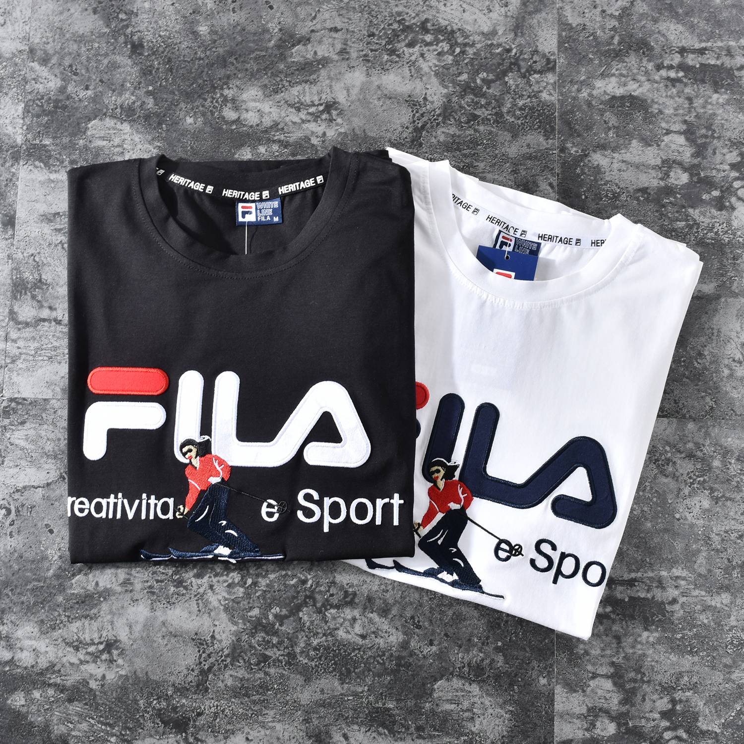 65 斐乐/FILA2019韩国柜子爆款各路潮咖人手必备多件的极品好货短袖！