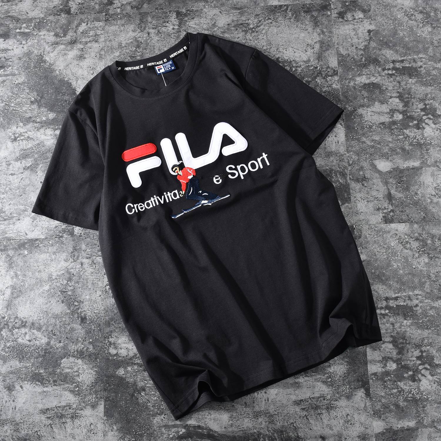 65 斐乐/FILA2019韩国柜子爆款各路潮咖人手必备多件的极品好货短袖！