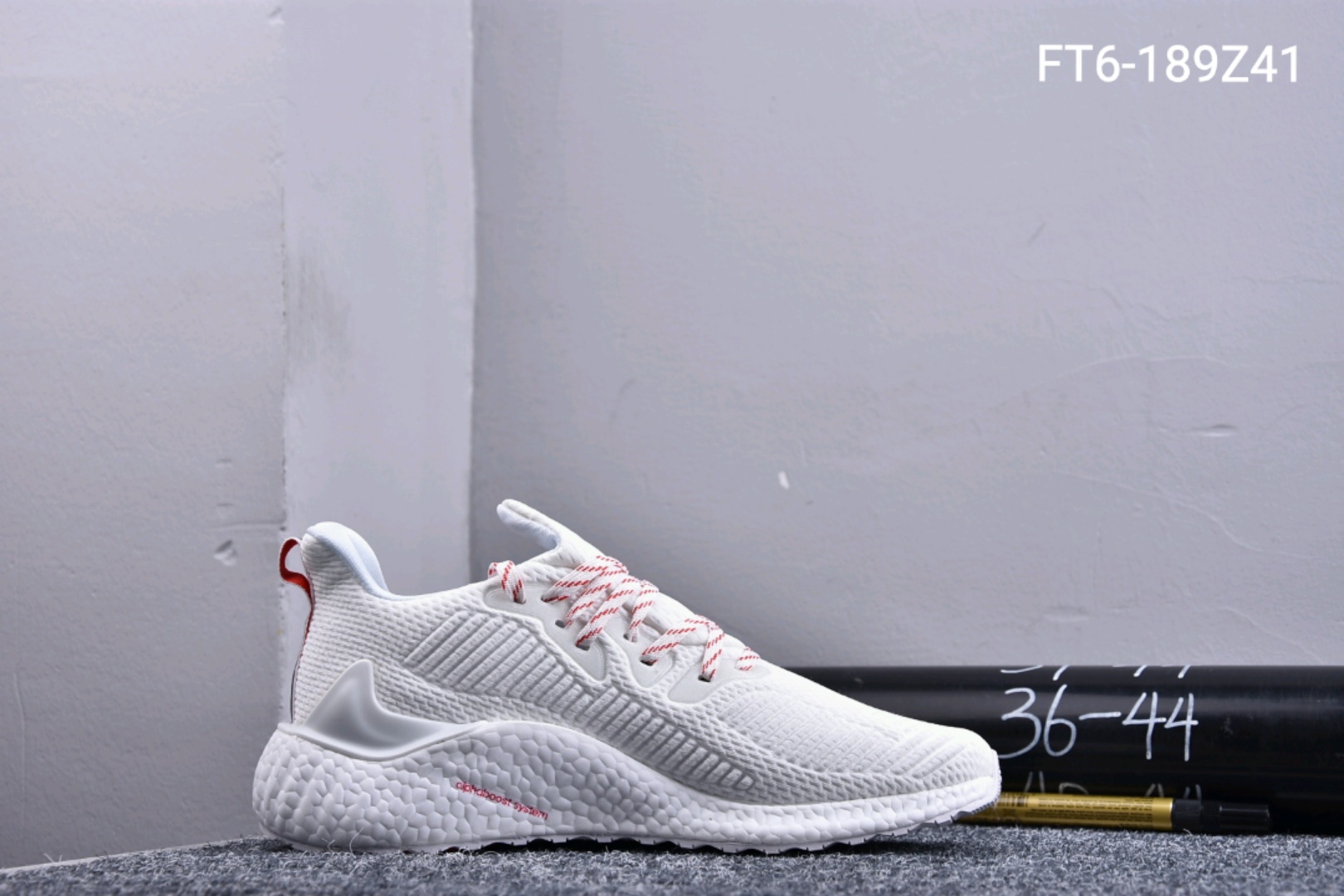 150！ Adidas Alphabounce beyond 阿尔法爆米花 配备「毒」家钢扣钥匙 官方水泥袋 防伪扣