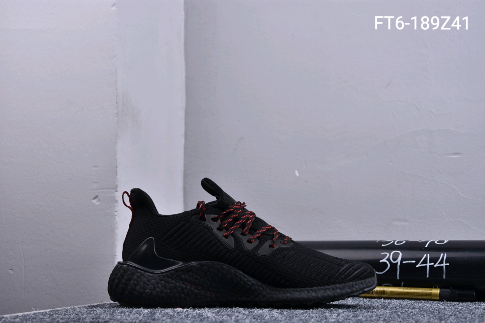 150！ Adidas Alphabounce beyond 阿尔法爆米花 配备「毒」家钢扣钥匙 官方水泥袋 防伪扣
