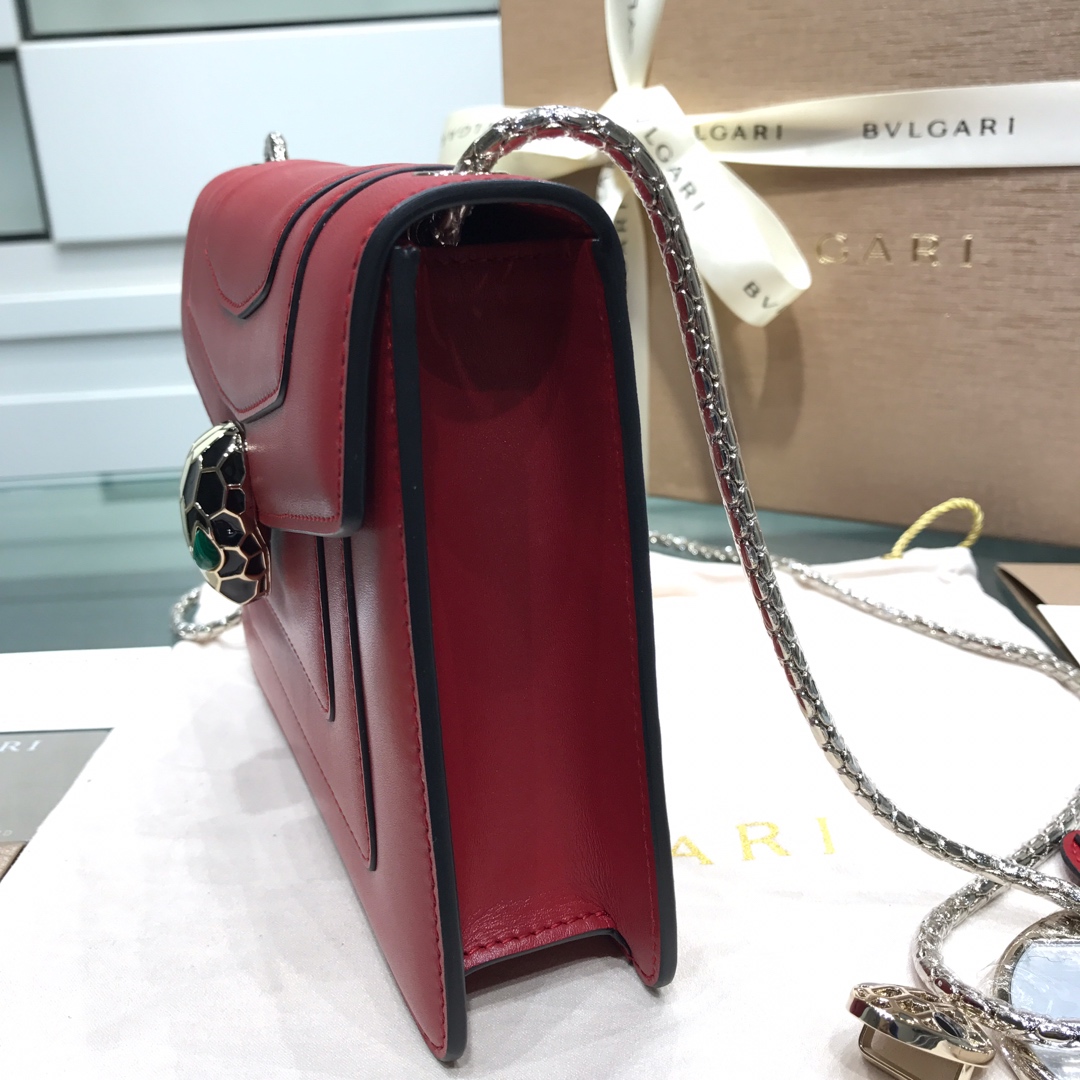 BVLGARI宝格丽进口原单牛皮原单品质单层肩背包61879