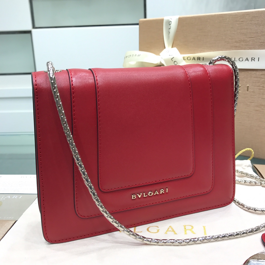BVLGARI宝格丽进口原单牛皮原单品质单层肩背包61879