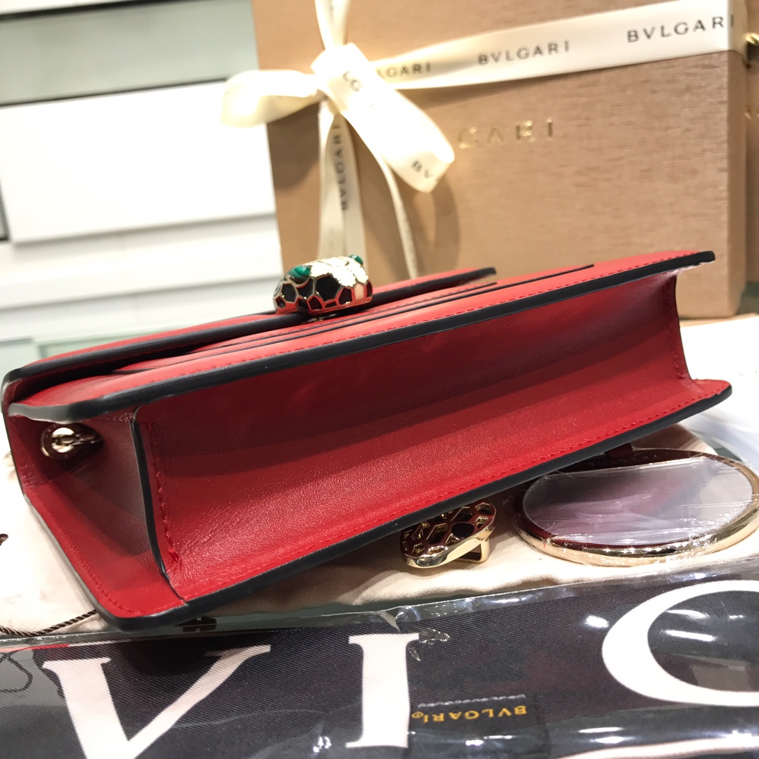 BVLGARI宝格丽进口原单牛皮原单品质单层肩背包61879