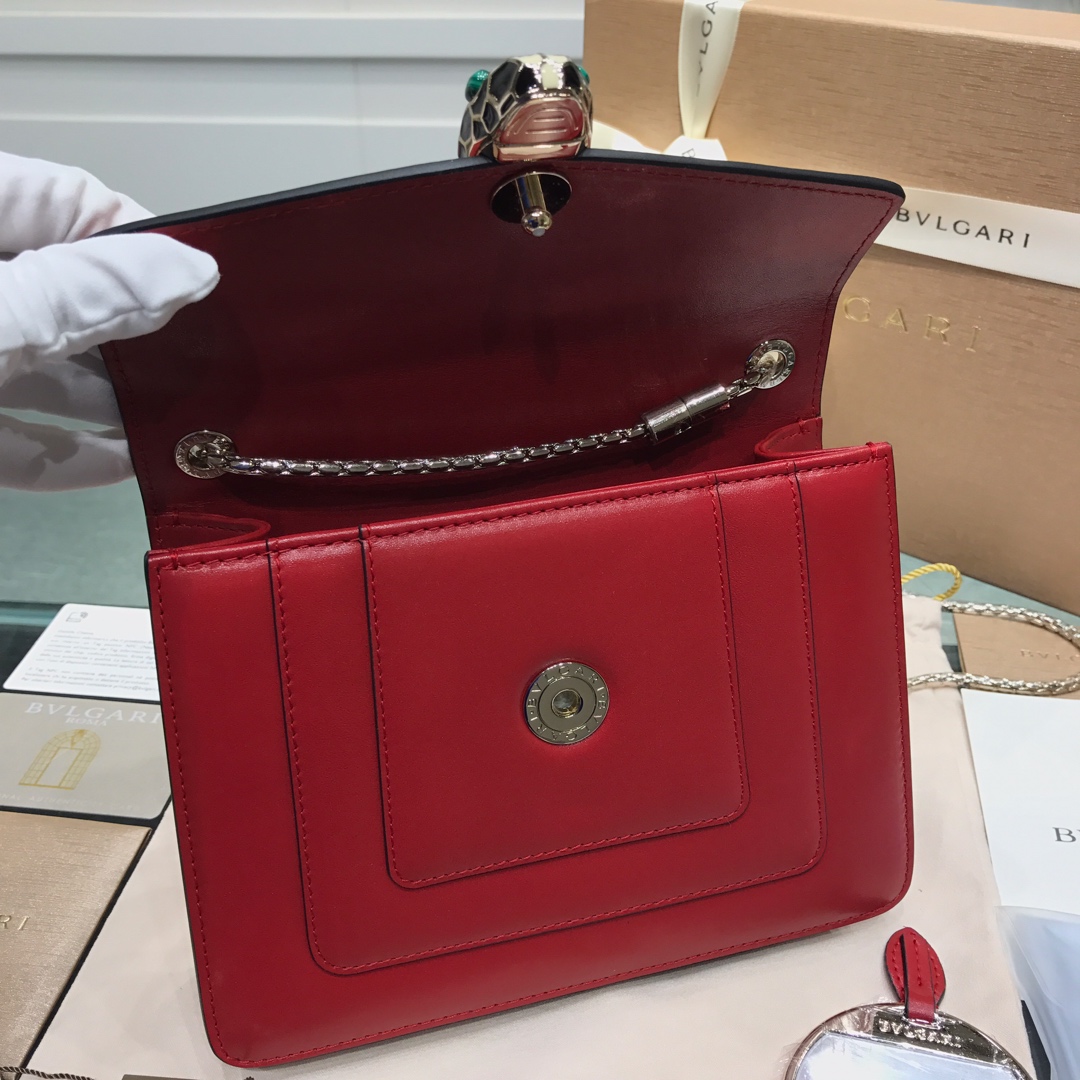 BVLGARI宝格丽进口原单牛皮原单品质单层肩背包61879