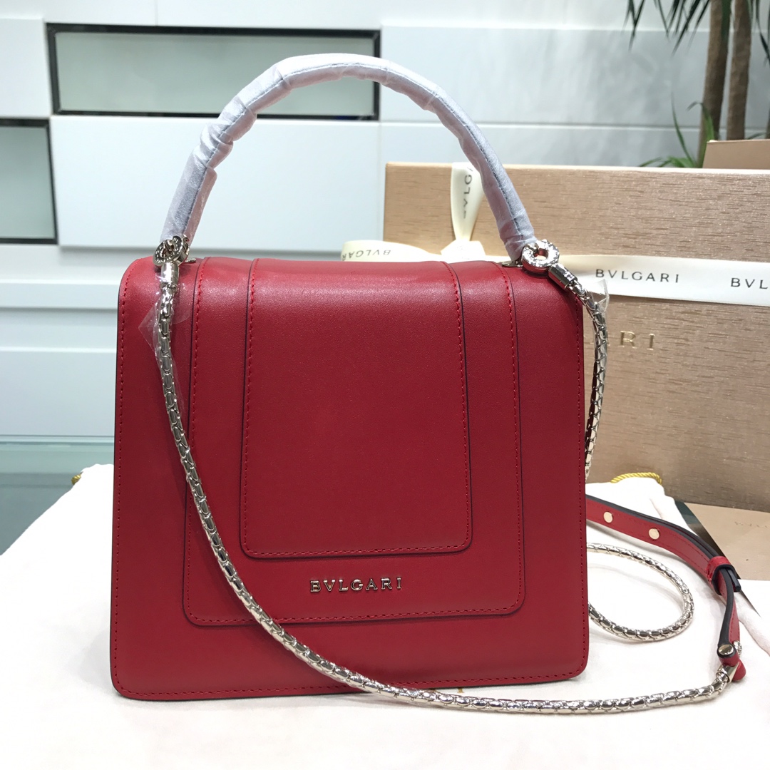 BVLGARI宝格丽进口原单牛皮原单品质三层手提包38329