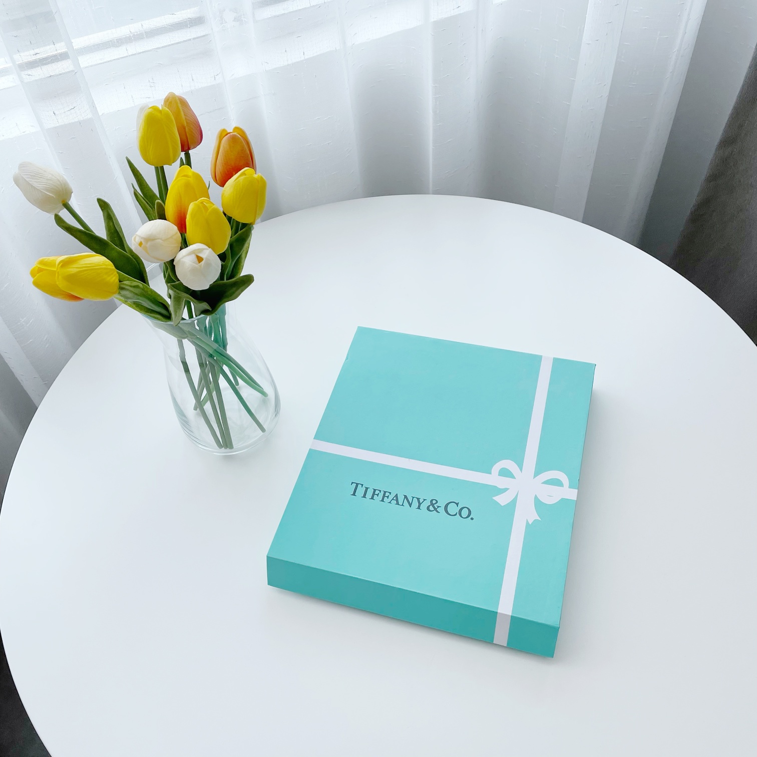 Tiffany & Co. Stoneware Colorful Chopsticks 10-Piece Set, Blue and White