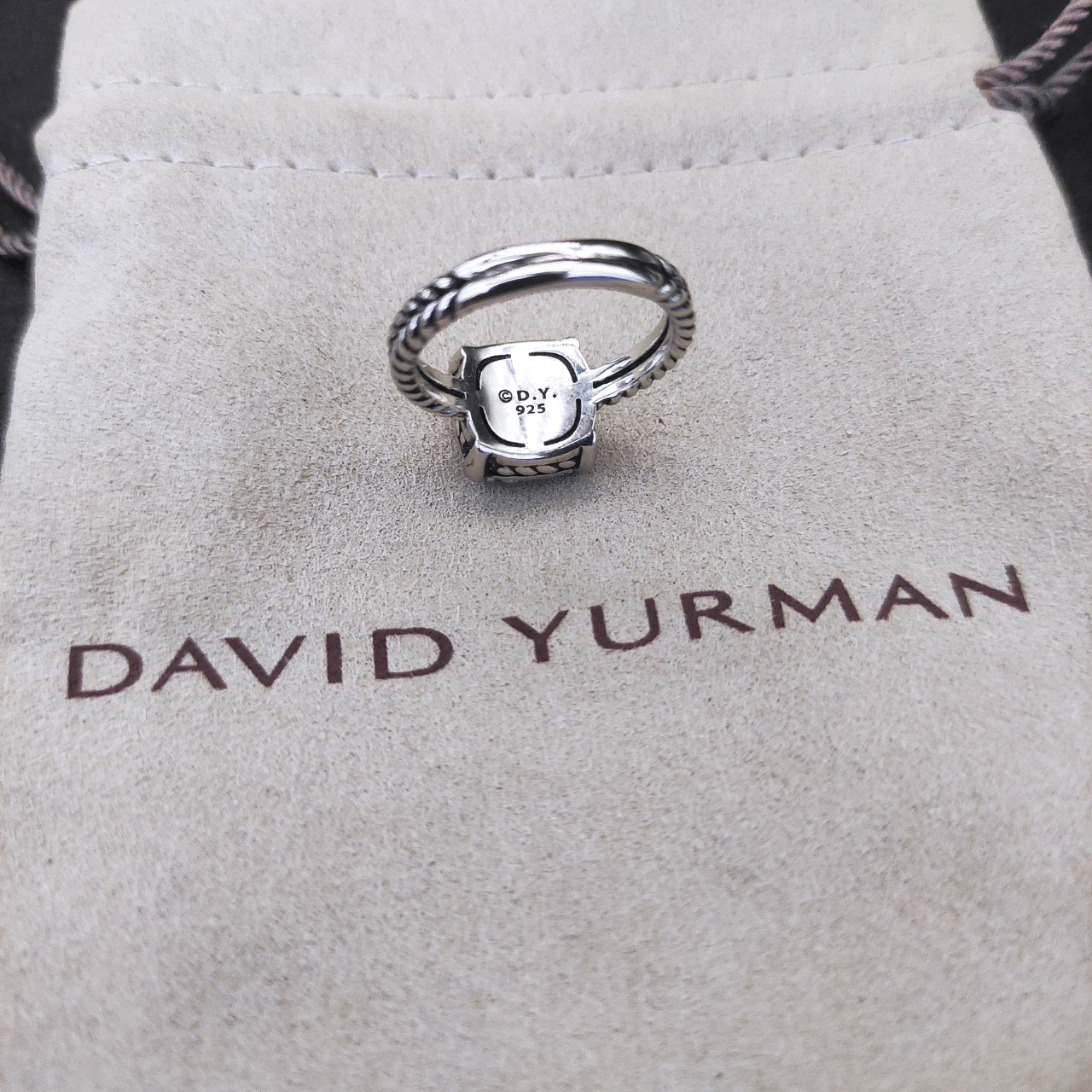 David Yurman Diamond Rings Collection: Four Claws, Various Sizes, DYJZ-040 - 图片 4