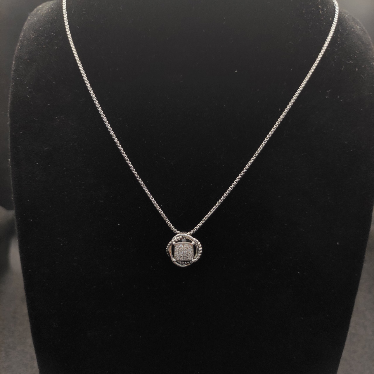 David Yurman New Line: 1.5mm Thick Drilled Chain Necklace, DYXL-071 - 图片 5