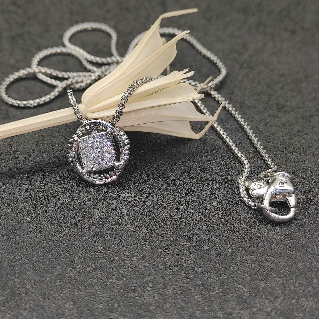 David Yurman New Line: 1.5mm Thick Drilled Chain Necklace, DYXL-071 - 图片 6