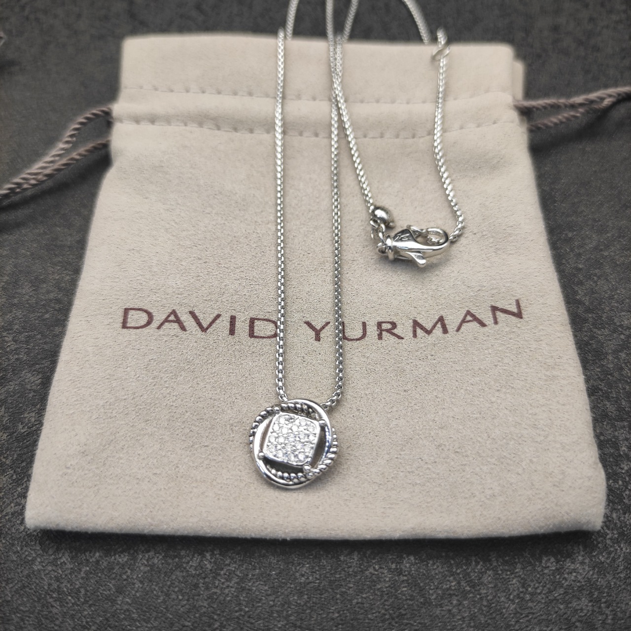 David Yurman New Line: 1.5mm Thick Drilled Chain Necklace, DYXL-071 - 图片 8