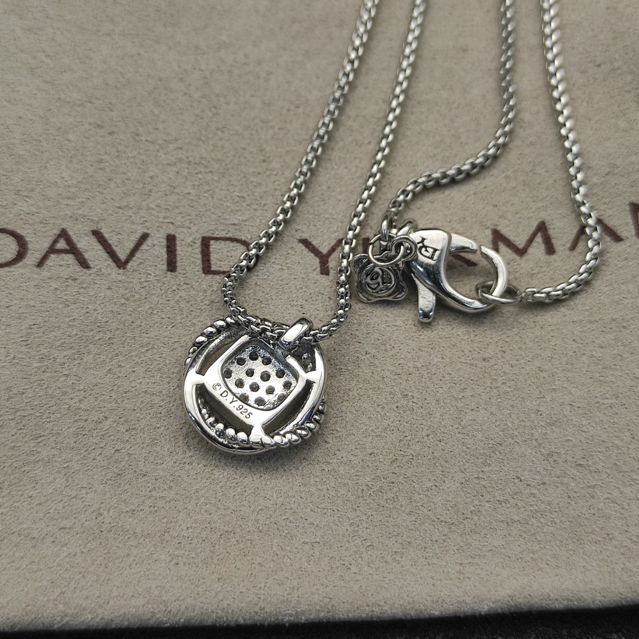 David Yurman New Line: 1.5mm Thick Drilled Chain Necklace, DYXL-071 - 图片 9