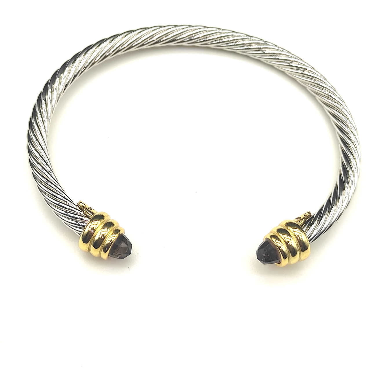NO:114343,David Yurman 5MM gold-head purple diamond bracelet.. It is recommended to wear a hand circumference of 15-20cm. Number DYSZ-141, jewelry quality, bracelet19860909David Yurman 5MM金头紫钻手镯..建议适合佩戴的手围15-20cm 编号DYSZ-141,饰品精品,bracelet,Jewelry