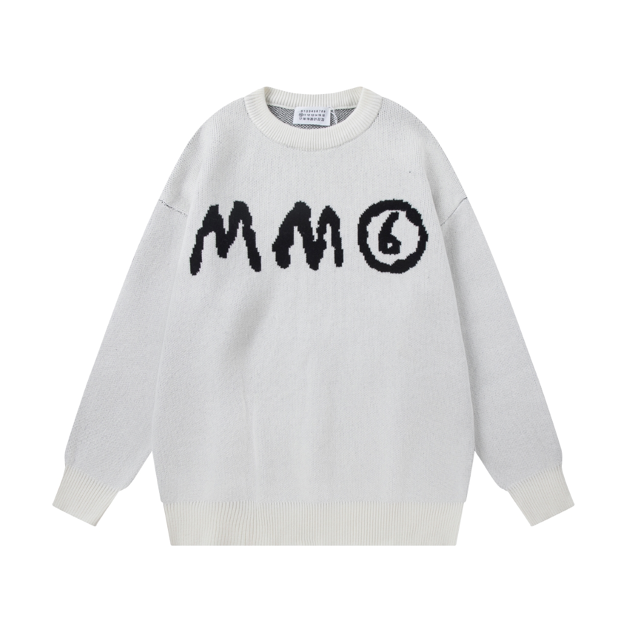 Maison Margiela MM66 Round Collar Sweater: Soft, Durable, Stylish. - 图片 1
