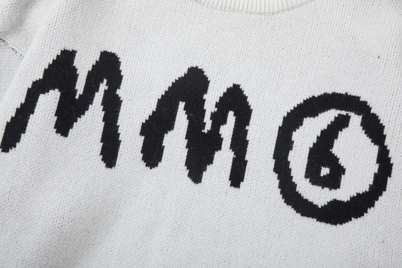 Maison Margiela MM66 Round Collar Sweater: Soft, Durable, Stylish. - 图片 4