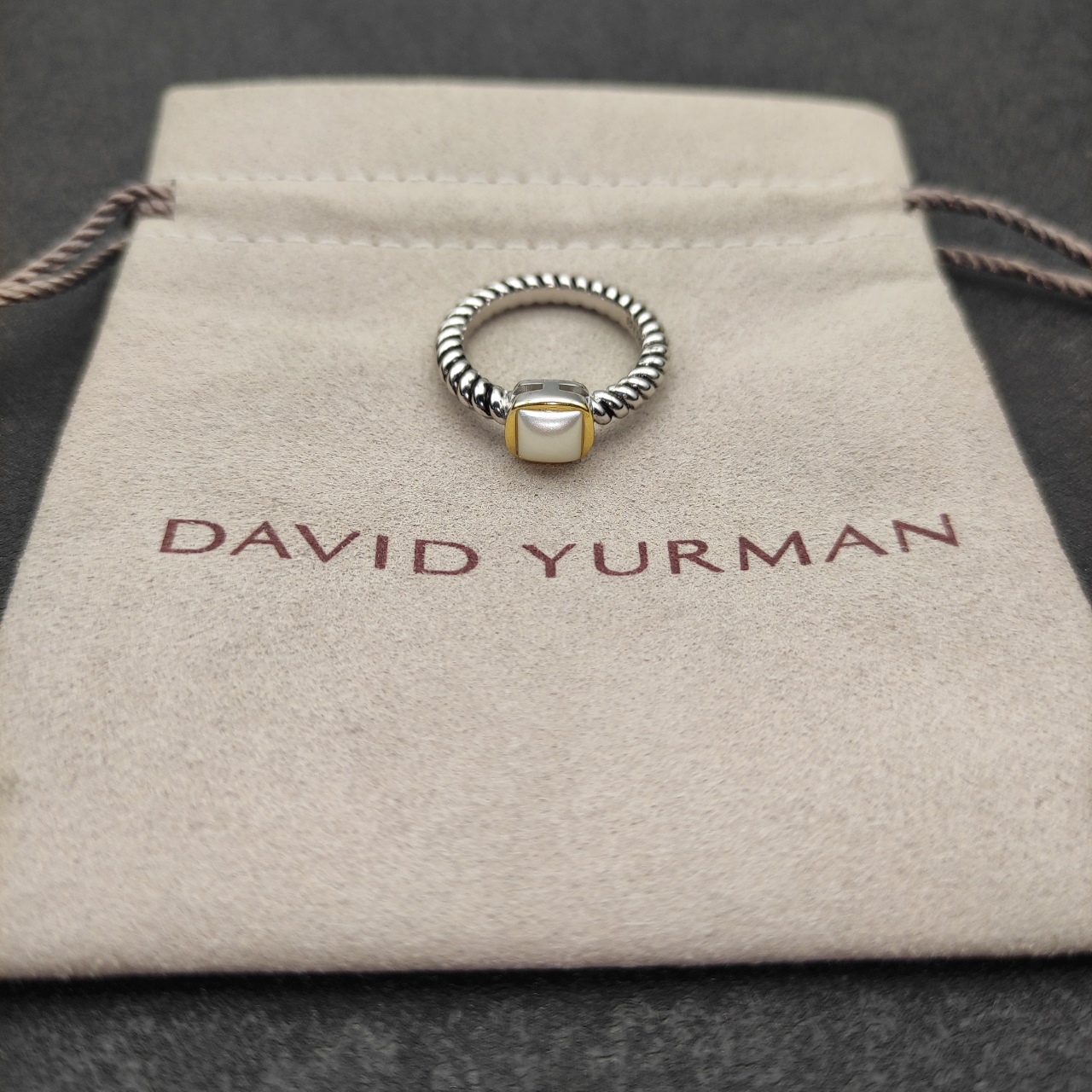 David Yurman 6mm Pearl Ring Size 6-9, DYJZ-055, $380 New - 图片 4