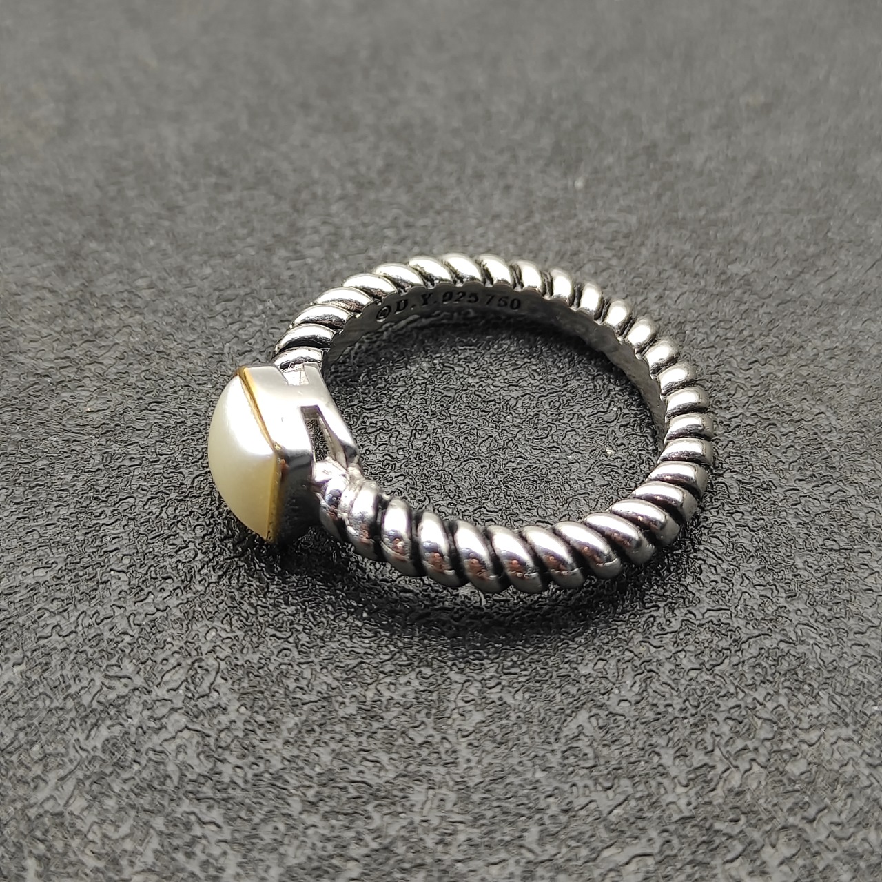 David Yurman 6mm Pearl Ring Size 6-9, DYJZ-055, $380 New - 图片 8