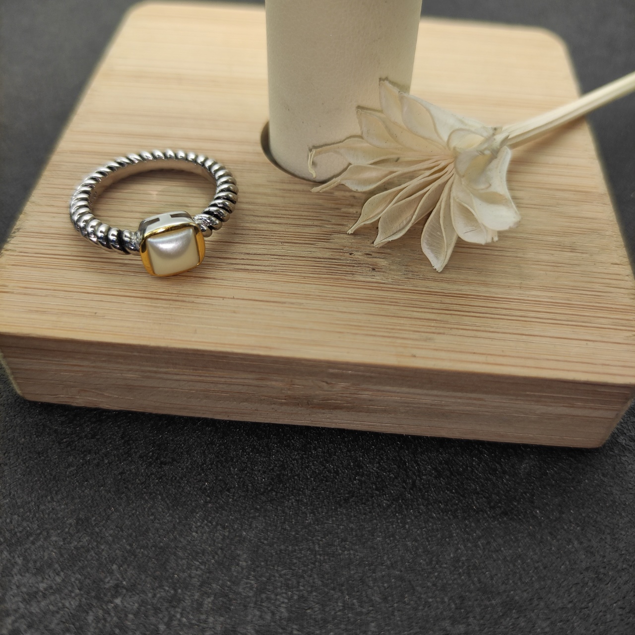 David Yurman 6mm Pearl Ring Size 6-9, DYJZ-055, $380 New - 图片 9