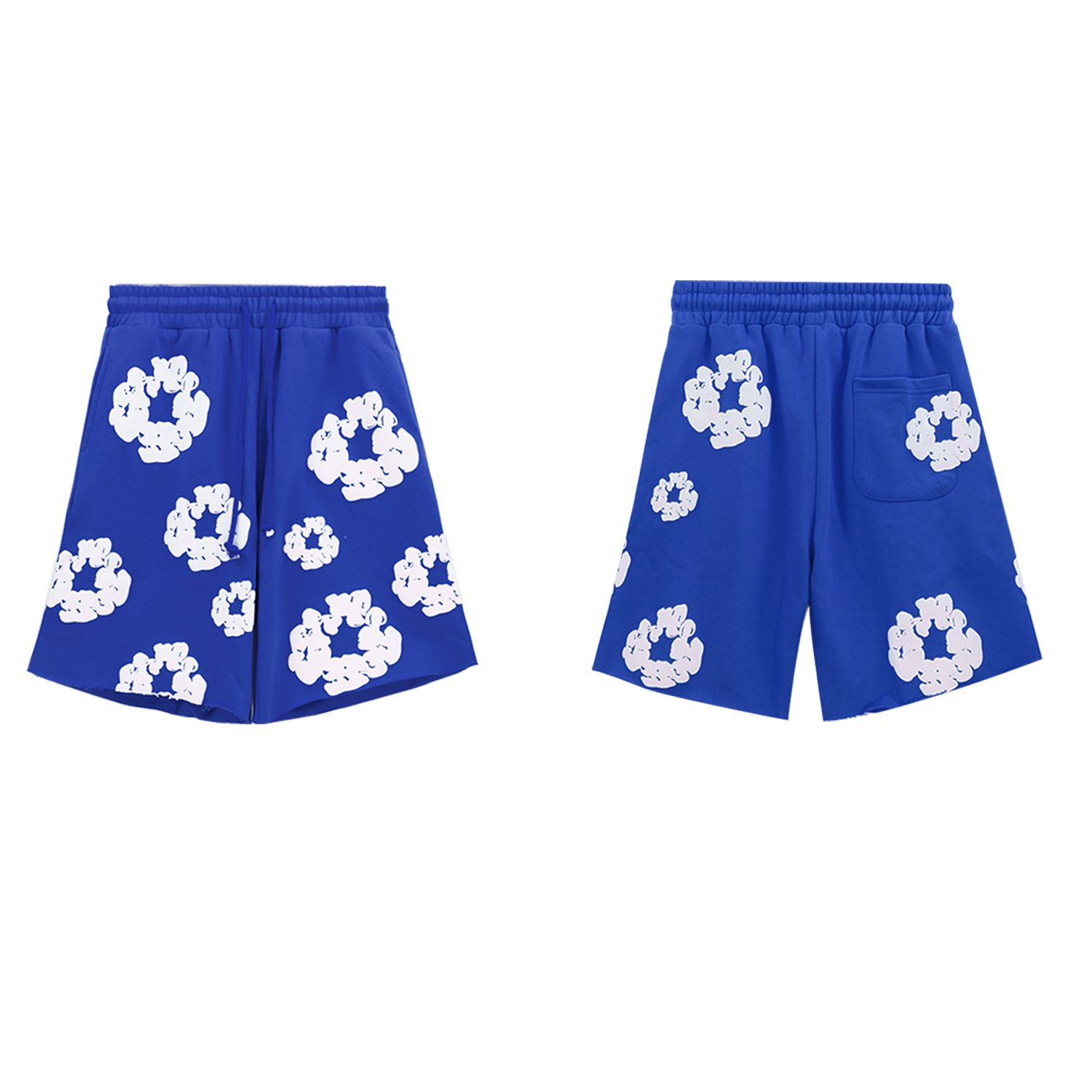 Product Summary: Cotton Wreath Sweetsuit Shorts in 11 colors, 360g fur brush fabric. - 图片 3