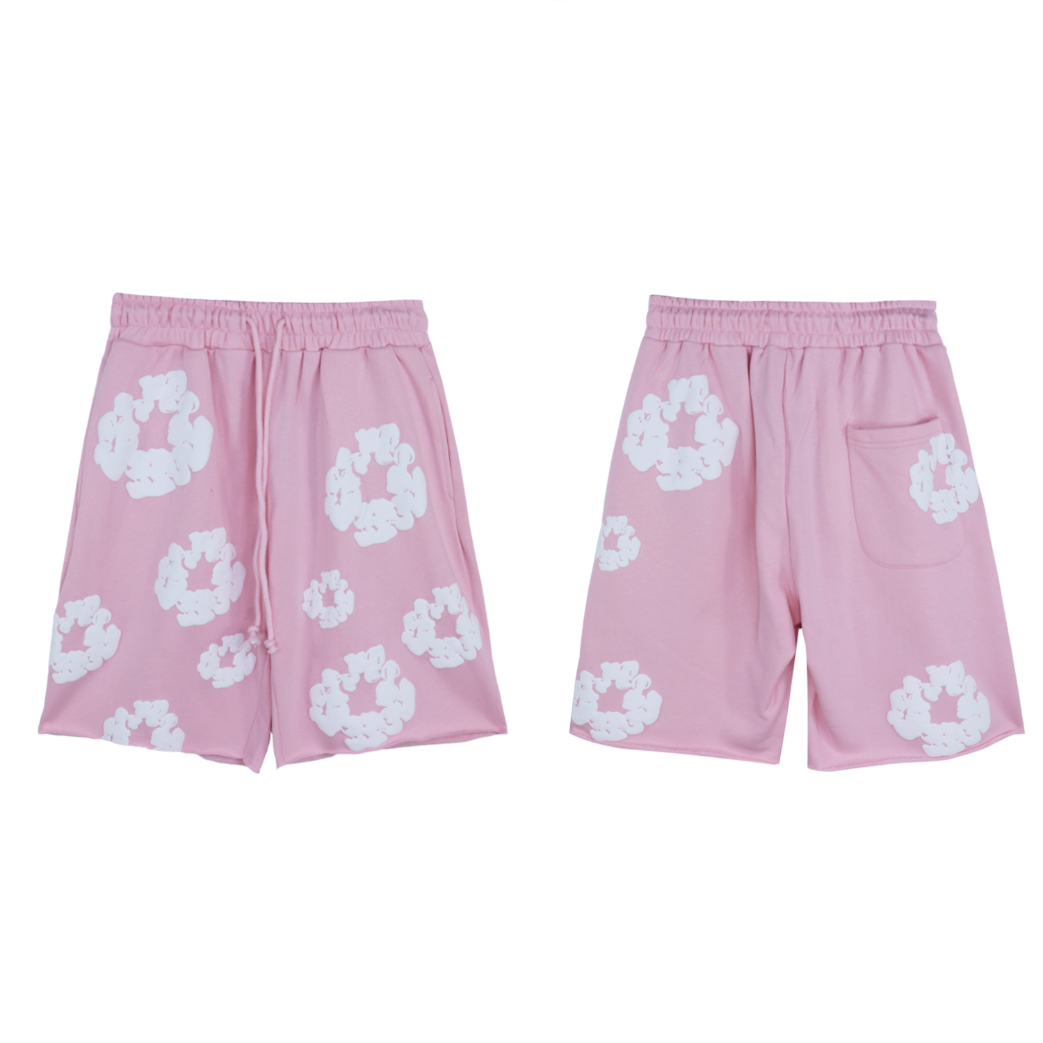 Product Summary: Cotton Wreath Sweetsuit Shorts in 11 colors, 360g fur brush fabric. - 图片 4