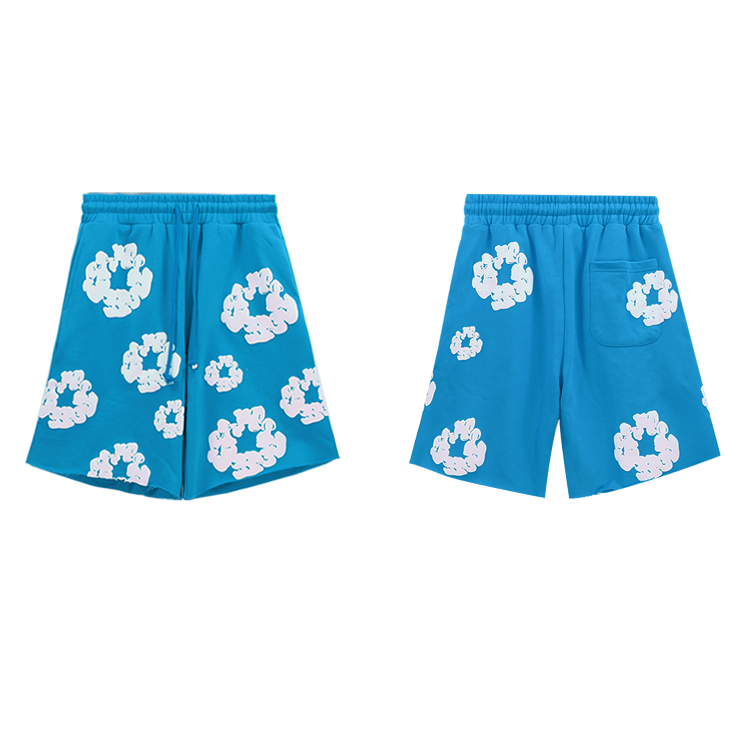 Product Summary: Cotton Wreath Sweetsuit Shorts in 11 colors, 360g fur brush fabric. - 图片 6