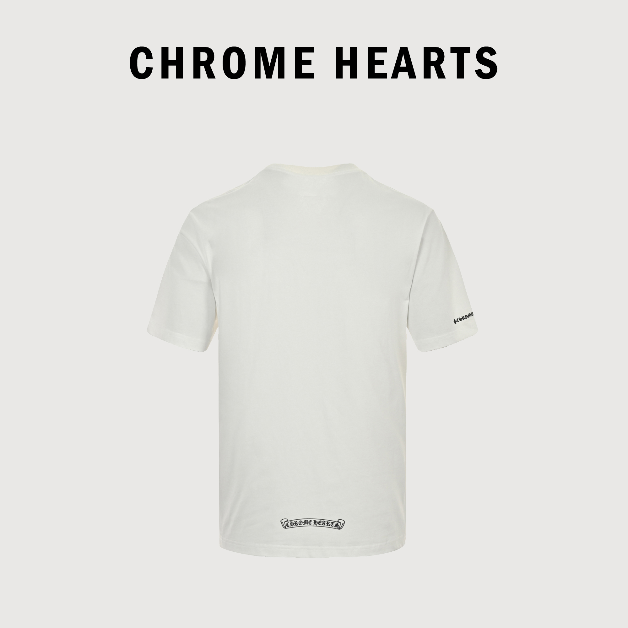 Chrome Hearts 克罗心 24SS 新款口袋十字梵文印花短袖T恤