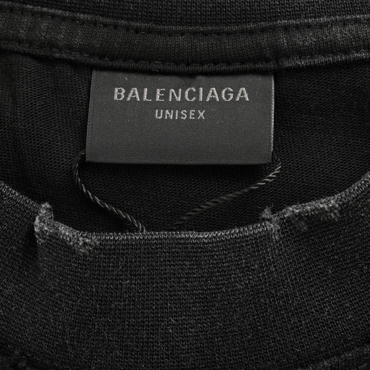 Balenciaga巴黎世家BLCG 胶带字母短袖T恤 Balenciaga 23SS TAPE TYPE美文贴纸胶带凹凸印花工艺