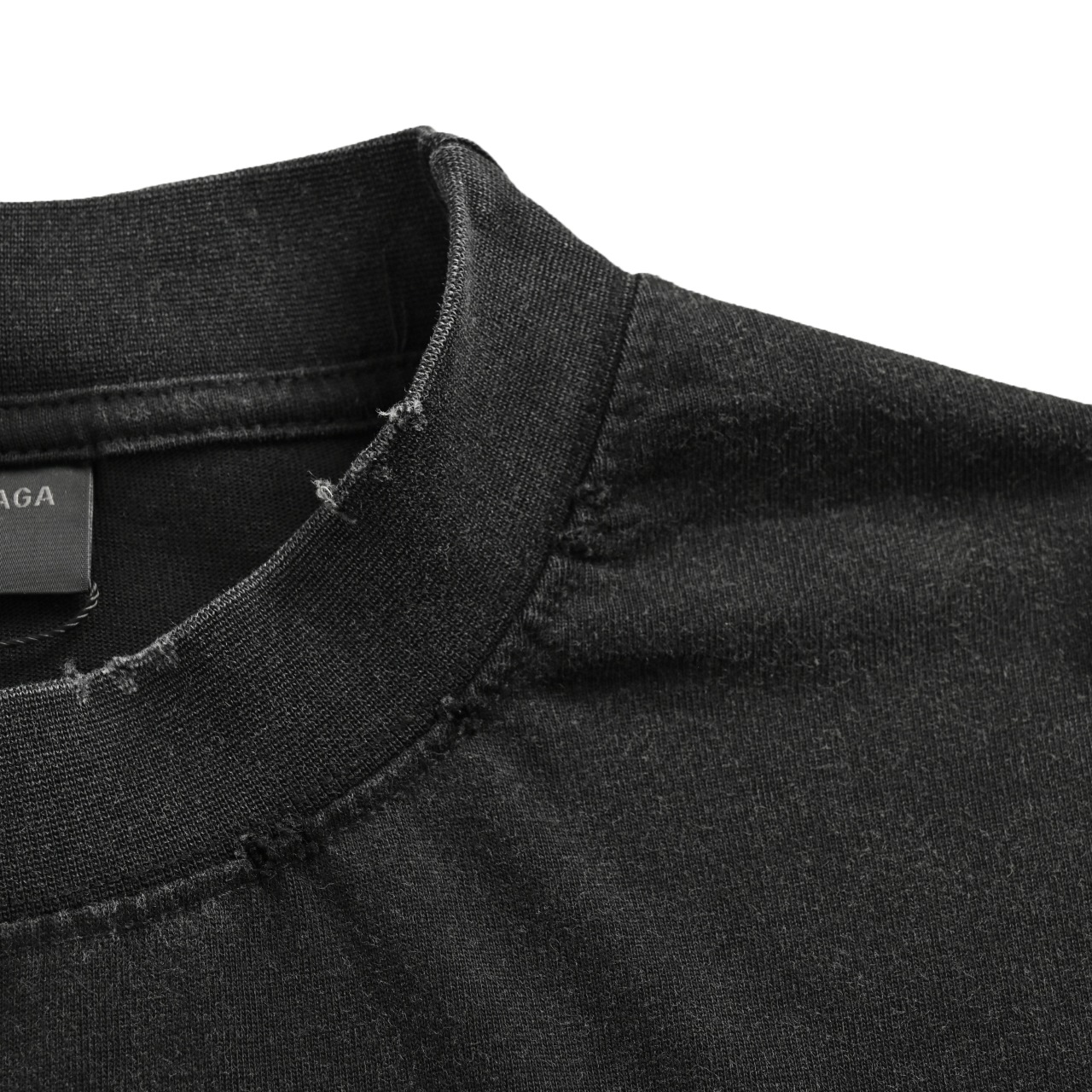 Balenciaga巴黎世家BLCG 胶带字母短袖T恤 Balenciaga 23SS TAPE TYPE美文贴纸胶带凹凸印花工艺