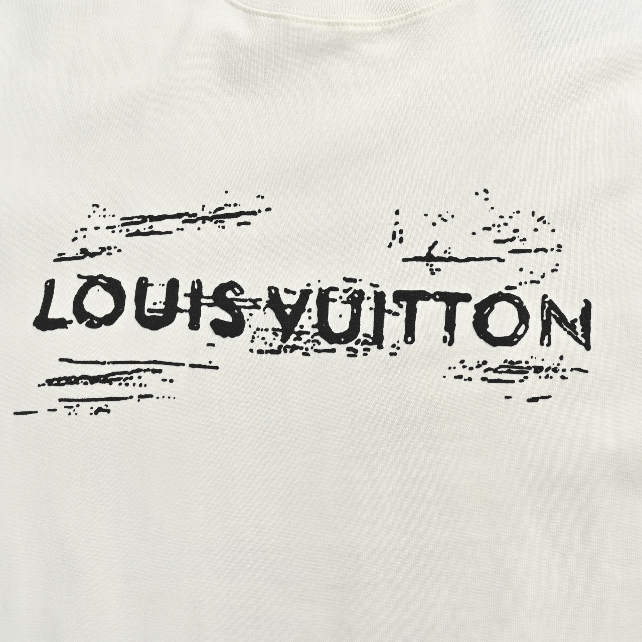 LouisVuitton/路易威登 24ss 涂鸦logo印花短袖T恤