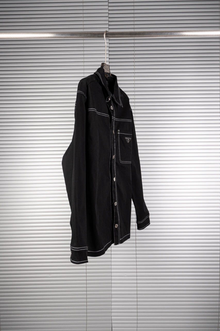 普拉达 Prada 高级成衣风衣外套及大衣服饰 #C400B3D7 3