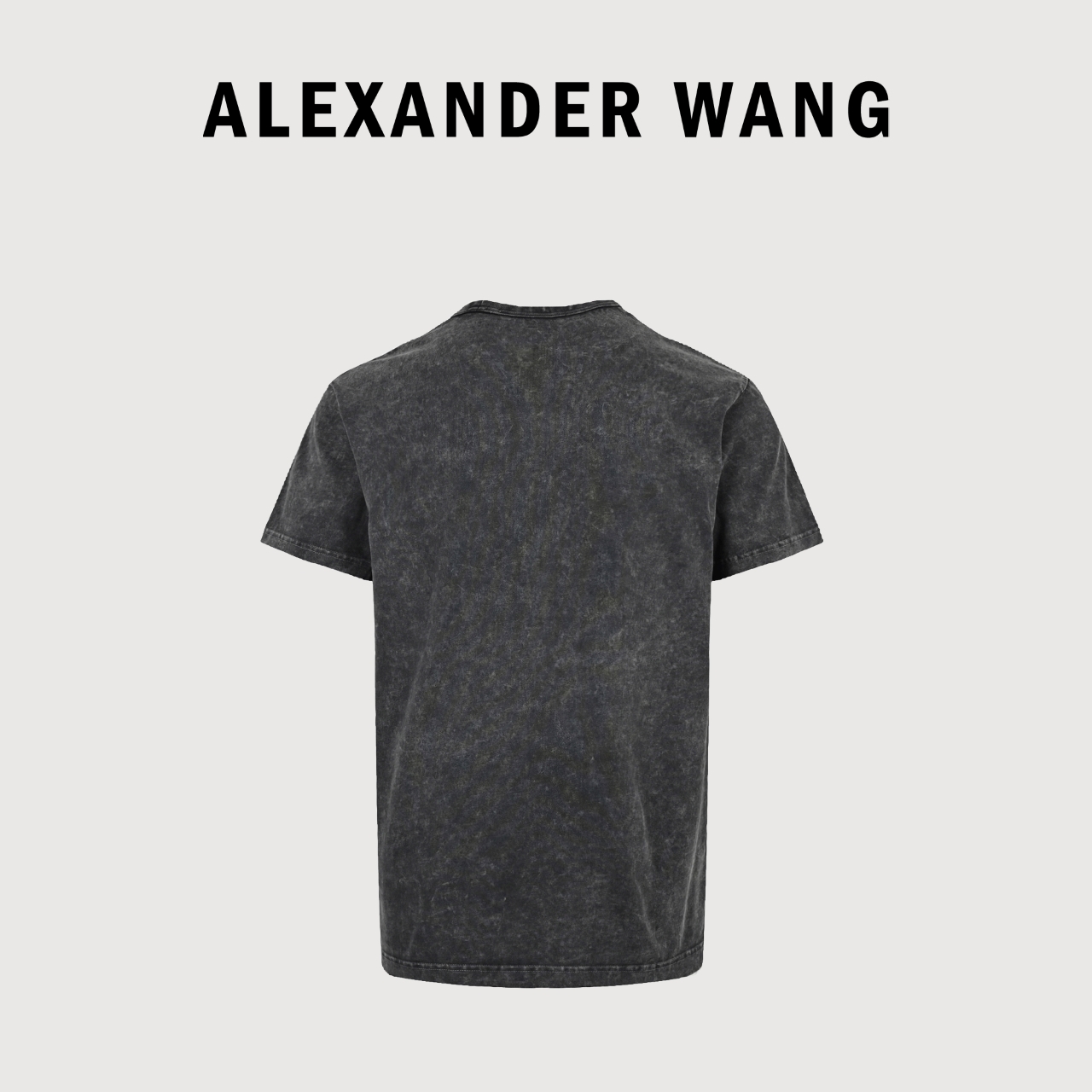 Alexander Wang亚历山大王 24ss 水洗logo短袖T恤