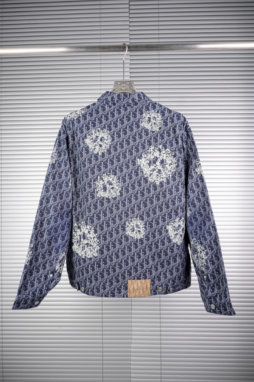 迪奥 Dior 高级成衣风衣外套及大衣服饰 #58B9CFD0 4