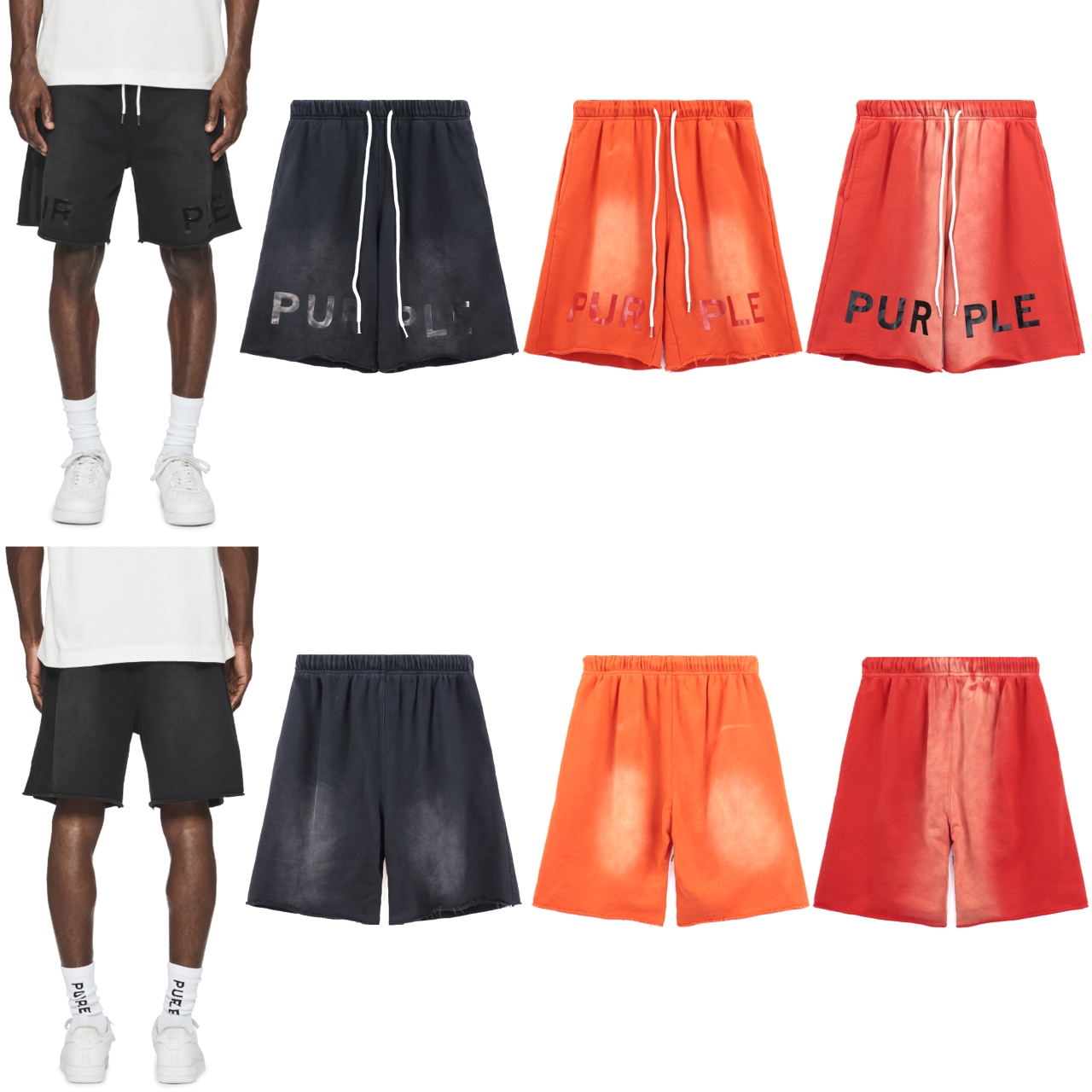 Product Summary: BR 8627 Curple Shorts in Real Fabric with Spelling Letter Detail.