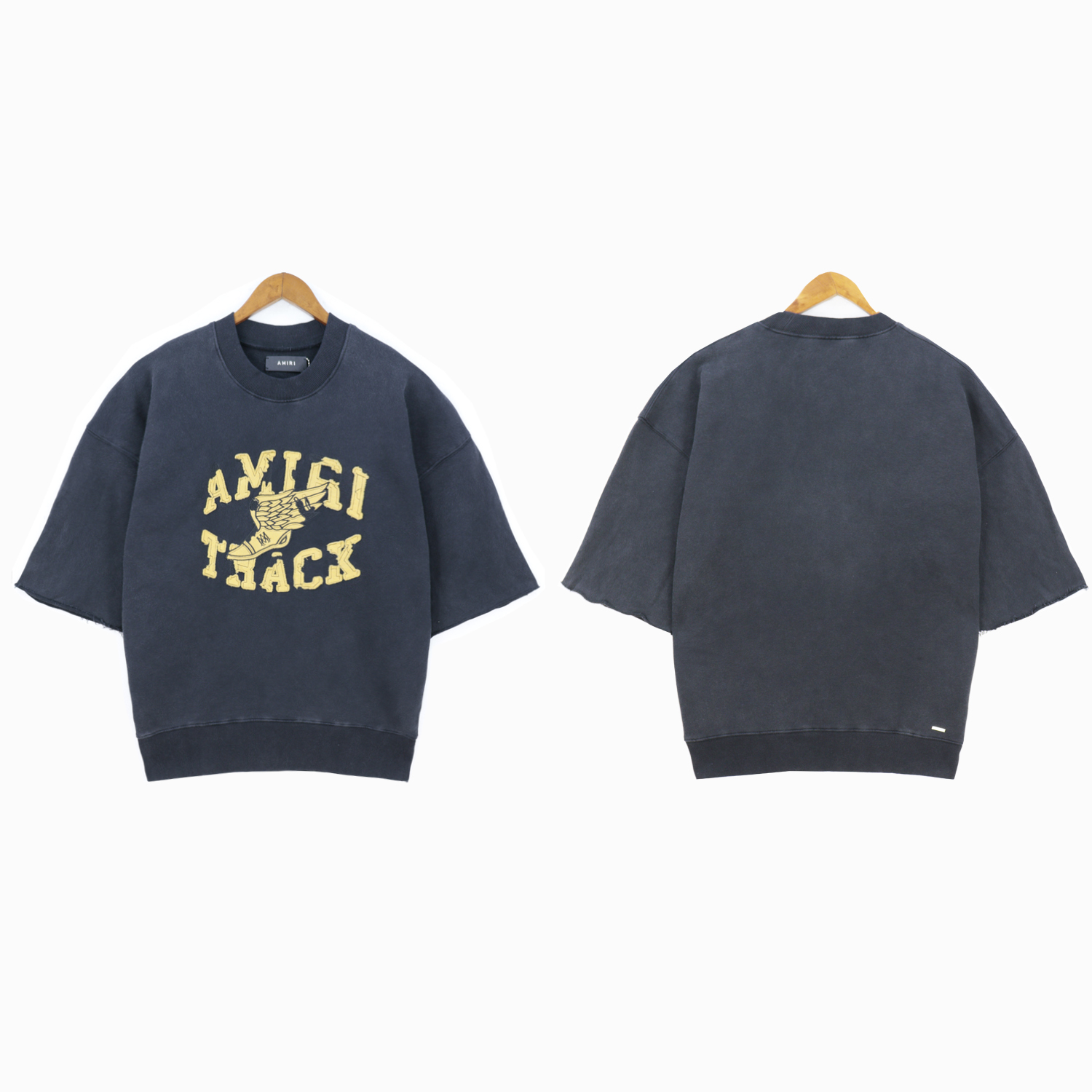 Protective Clothing: Amiri Suit in 320g Fabric, Black & Green, Sizes SM-XL - 图片 4