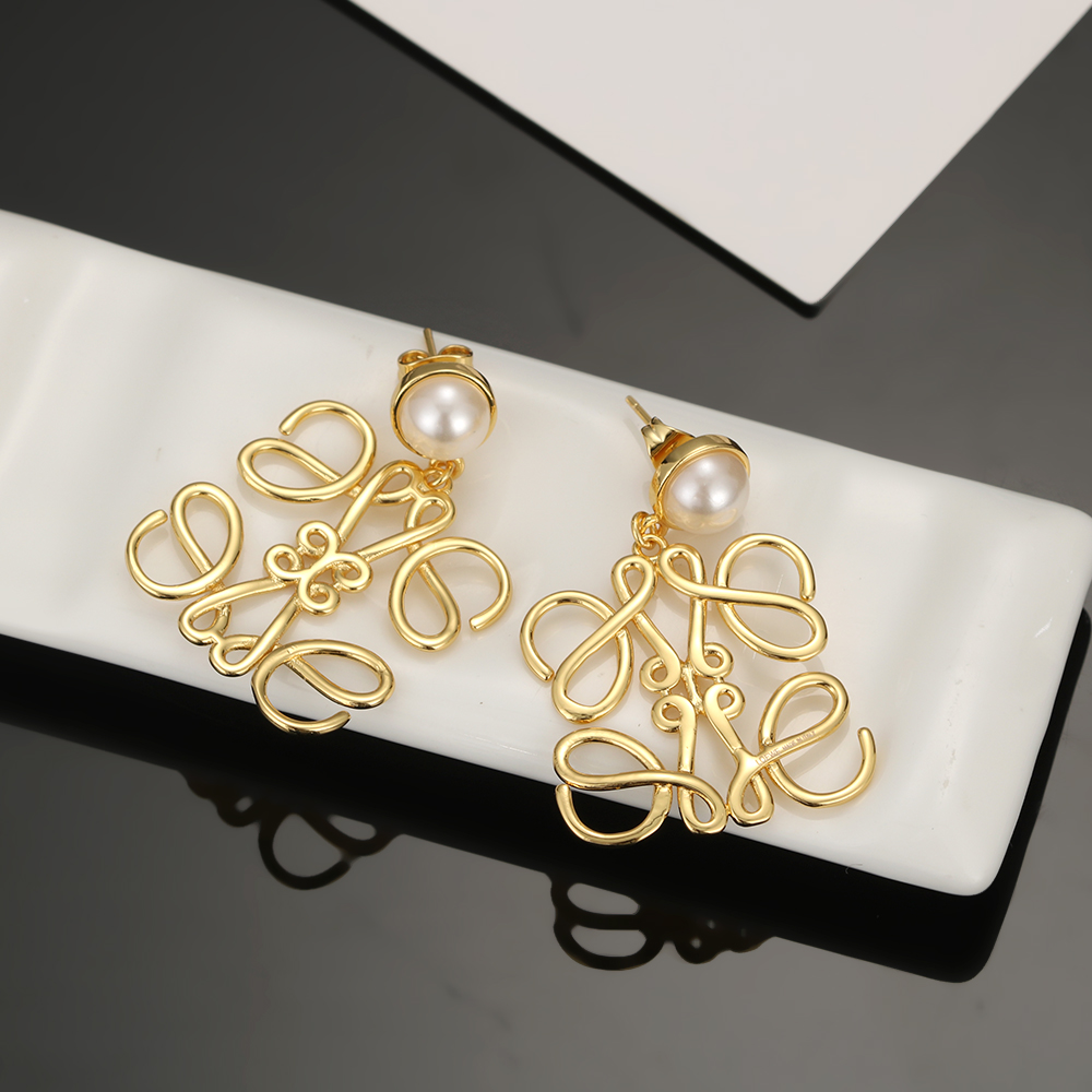 Loewe Jewelry Earring Sell Online Luxury Designer
 Yellow Brass