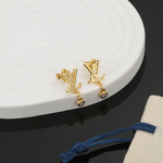 Louis Vuitton Jewelry Brooch Earring 1:1 Replica Wholesale
 Polishing