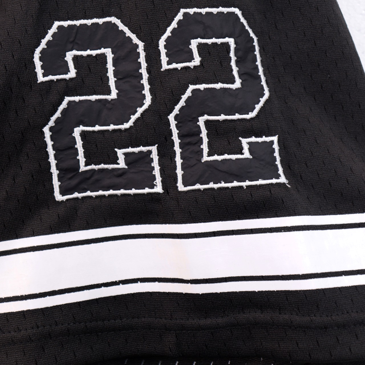 Amiri Net 22 Sports Shorts in Black, Fabric: 260g Web Cloth, Sizes S-XL - 图片 5