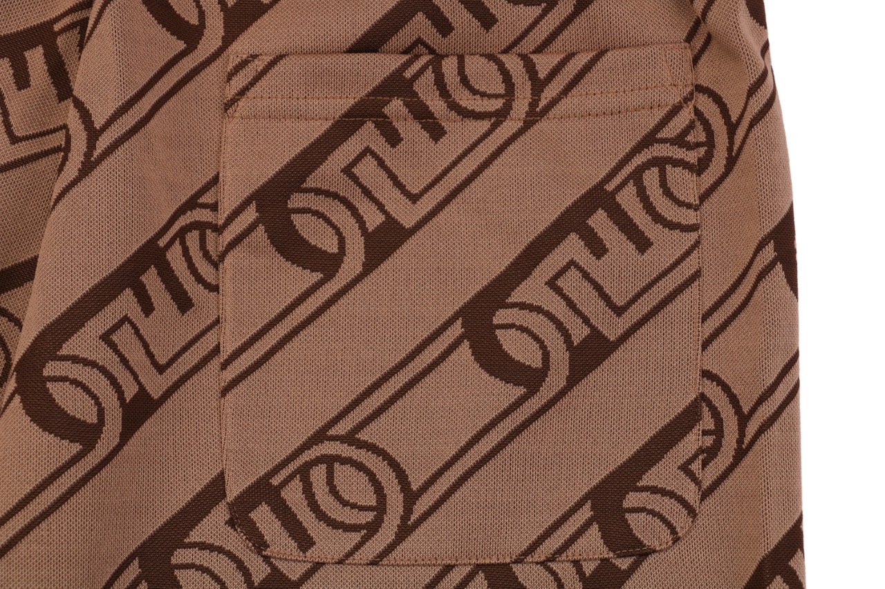 Fendi/芬迪 24ss 满印FF互扣提花短裤