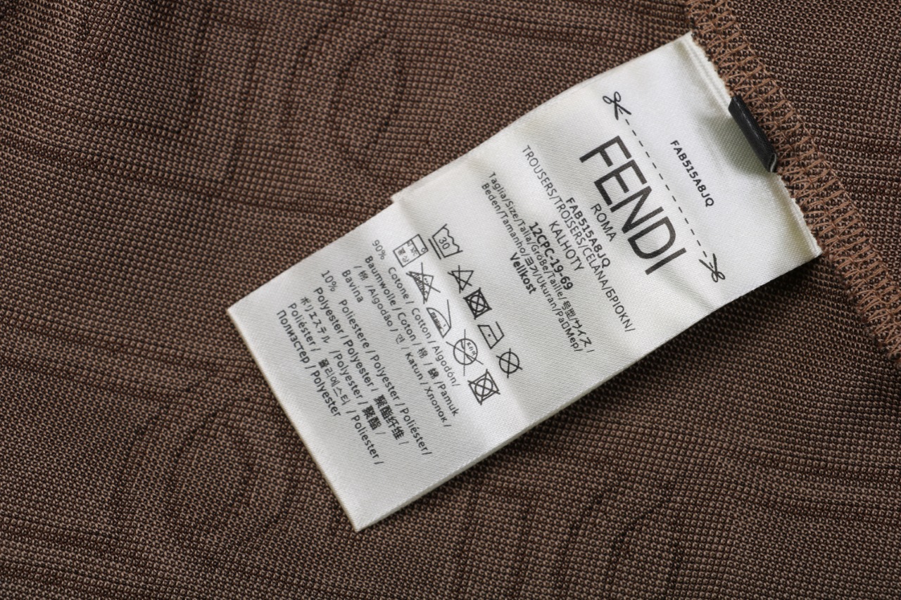 Fendi/芬迪 24ss 满印FF互扣提花短裤