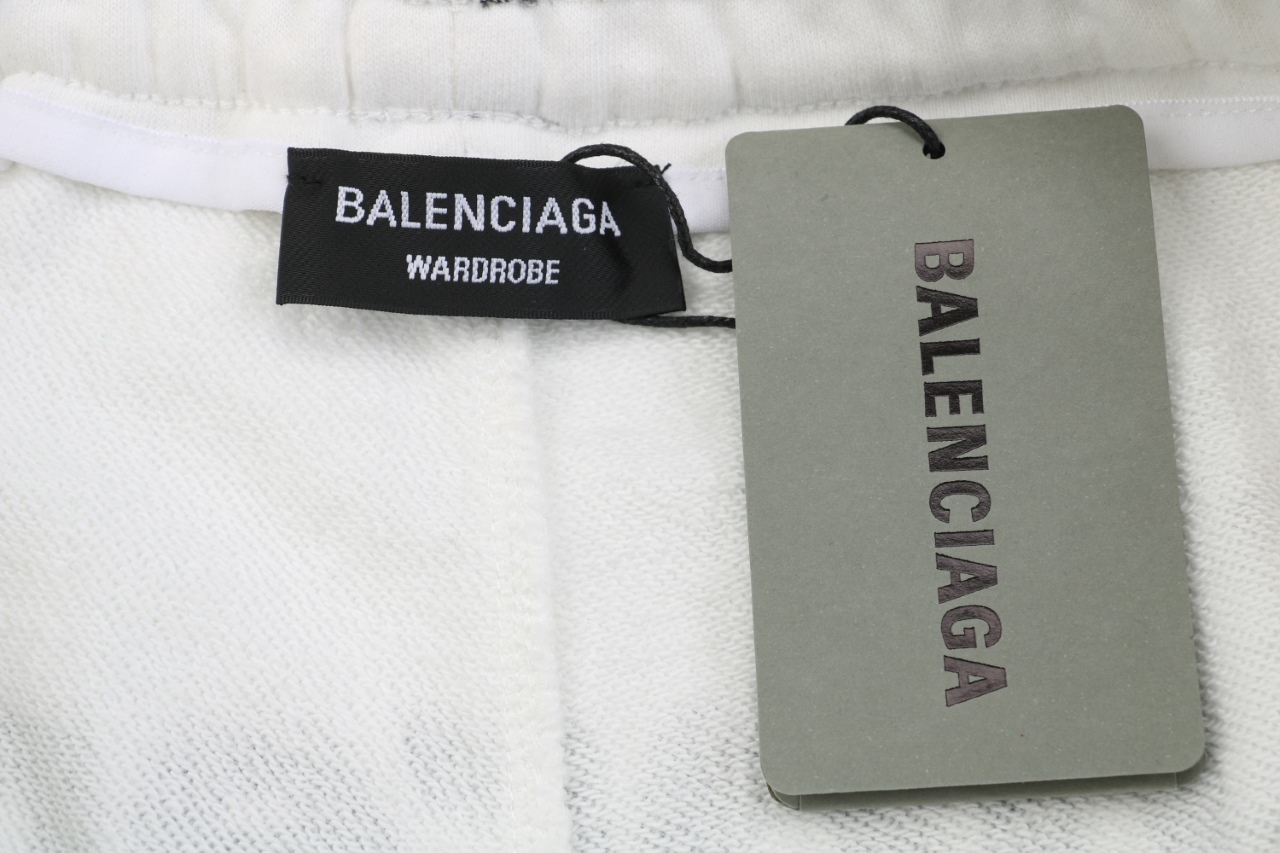Balenciaga/巴黎世家 24ss 联名可乐字母短裤