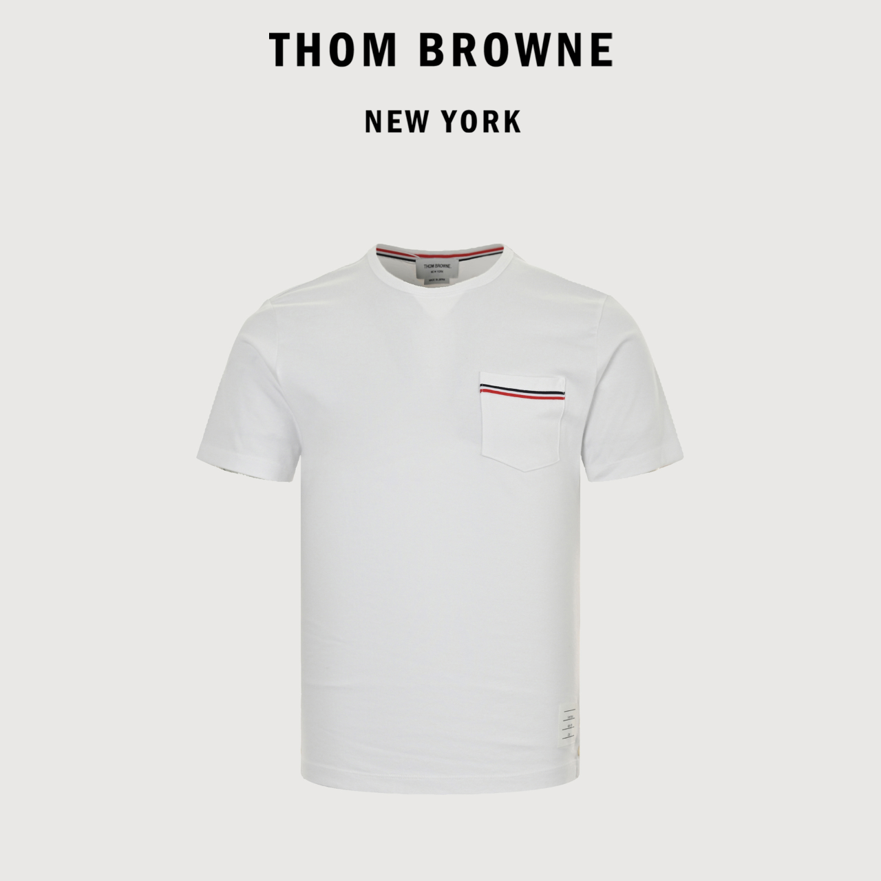 Thom Browne/汤姆布朗 2024夏季口袋织短袖