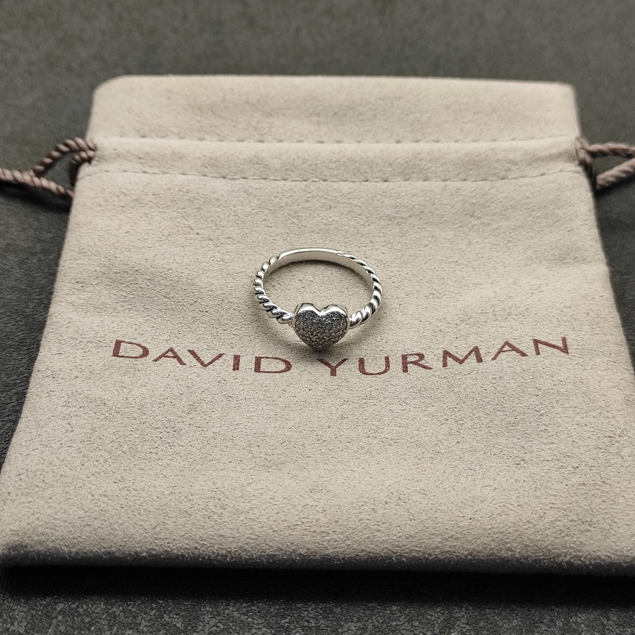 196 💰David Yuurman, full of love rings Size: 6-7-8-9, 4 No. DYJZ-080 - 图片 2