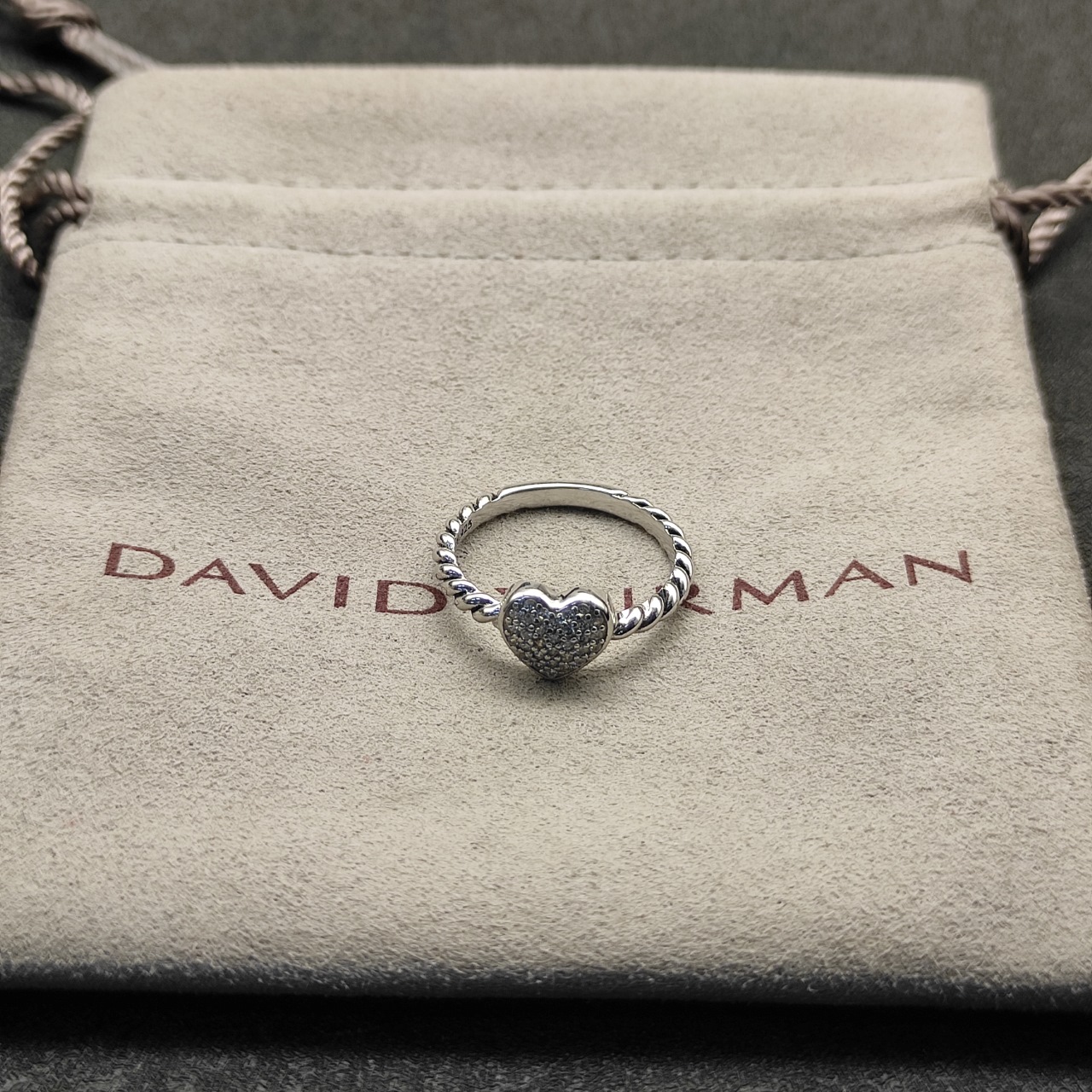 196 💰David Yuurman, full of love rings Size: 6-7-8-9, 4 No. DYJZ-080 - 图片 7