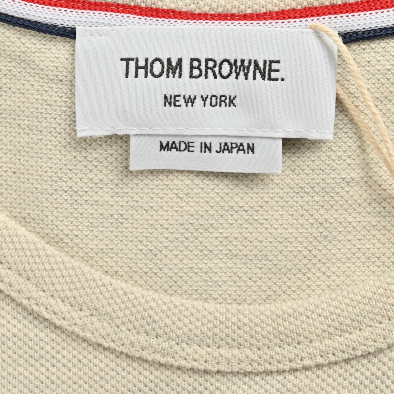 ThomBrowne/汤姆布朗 TB 经典四杠 圆领短袖 TB经典版型