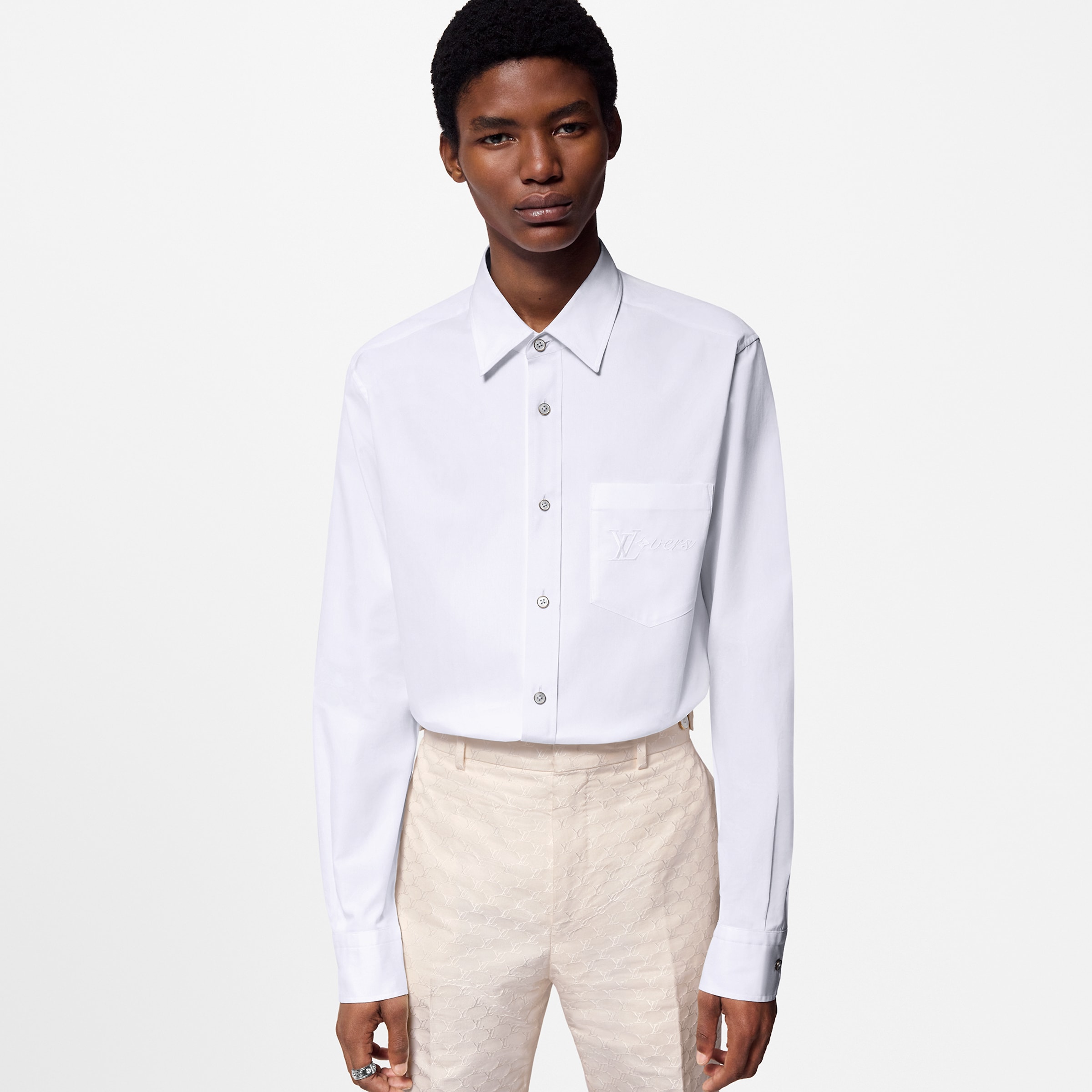 Louis Vuitton Kleding Overhemden Borduurwerk