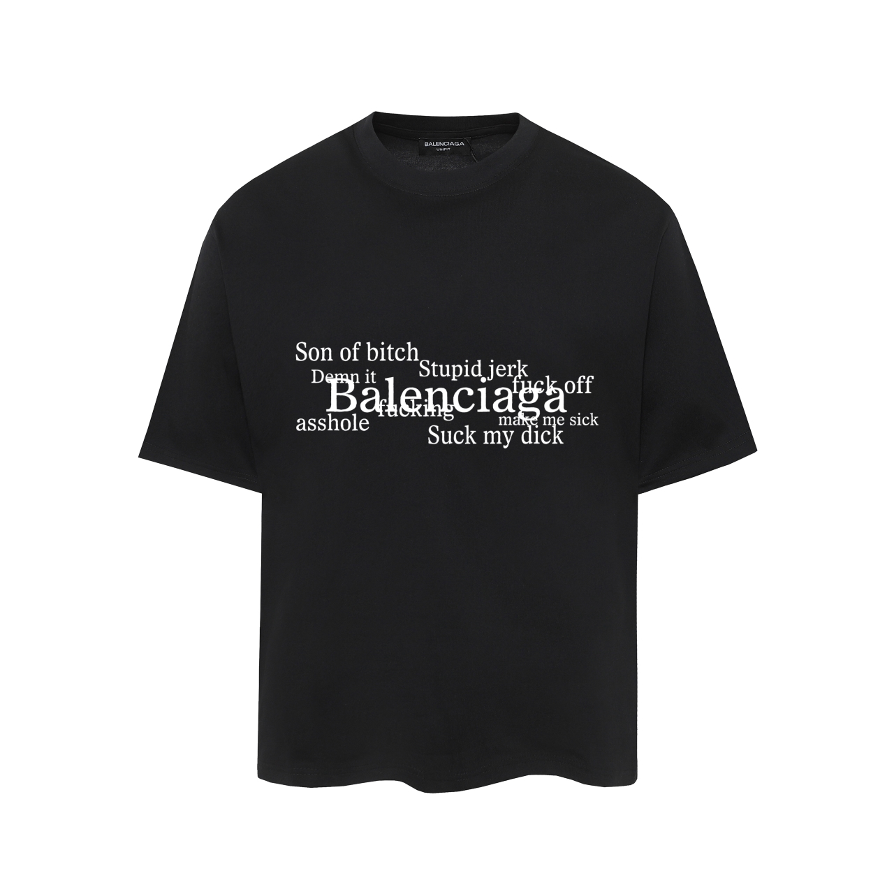 Balenciaga Kleding T-Shirt Afdrukken Korte mouw