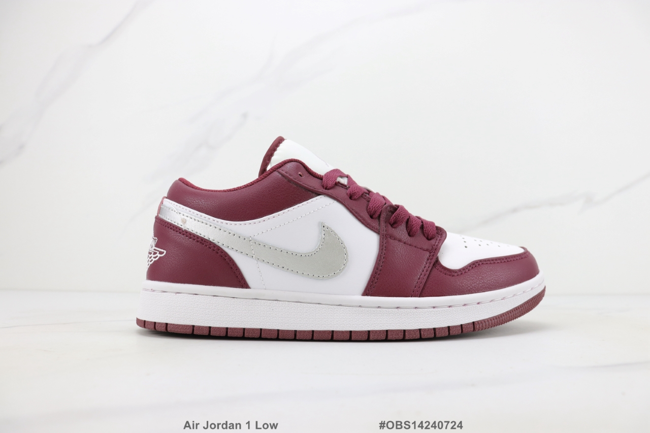 乔一头层拼接️ 全码齐 长期补货Air Jordan 1 Low OG Black and Dark Powder Blue 低帮  AJ1 Jordan1代 aj1 乔1 低邦 Jorda1
