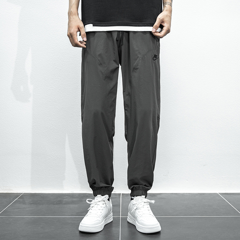 Classic Nike Men’s Summer Gym Shorts in Black/Gray, High Quality and Stylish.