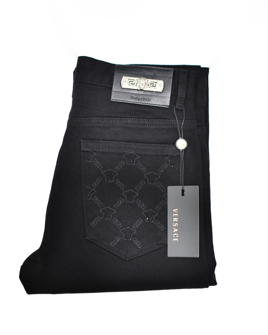 “New Versace Vase Collection: Turkish Cotton, Luxurious Design, Exclusive Logo, Sizes 28-38” - 图片 5